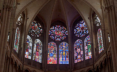 Cathédrale Saint-Etienne in Auxerre, France. Flickr:Allie_Caulfield