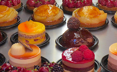 Fancy French desserts await of course! Flickr:John Mason