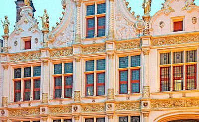Geat architecture in Bruges, Belgium. Flickr:Dennis Jarvis