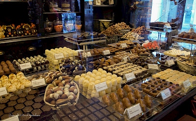 Chocolates in Belgium, of course! Flickr:DereknWinterburn