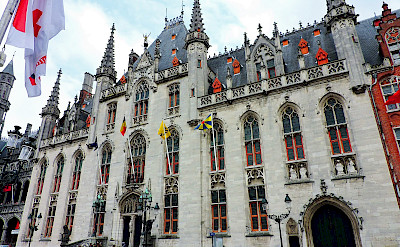 The Provinciaal Hof Courthouse in Bruges, Belgium. Flickr:Dimitris Kamaras
