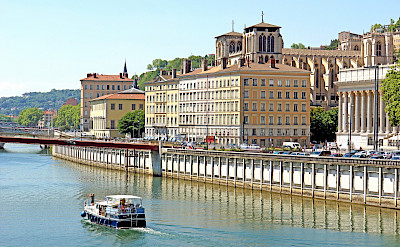 Saone River in Lyon, France. Flickr:Dennis Jarvis