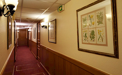 Corridor on the lower deck