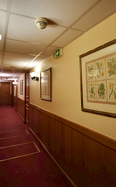 Corridor on the lower deck