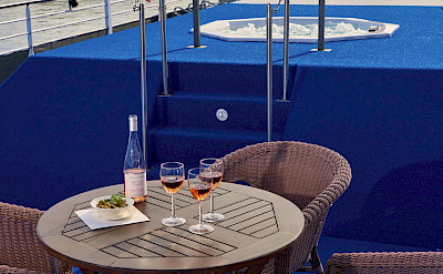 Sundeck | MS Provence | Bike & Boat Tour