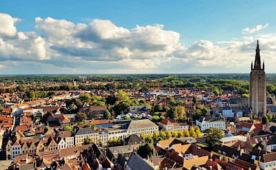 Overlooking Bruges, Belgium. Flickr:grassrootsgroundswell