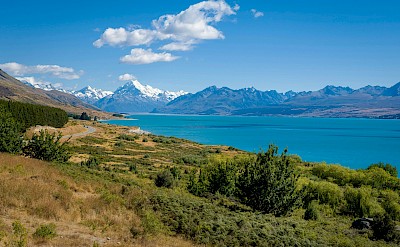 Mt. Cook in the distance, New Zealand. Unsplash@Sung Jin Cho