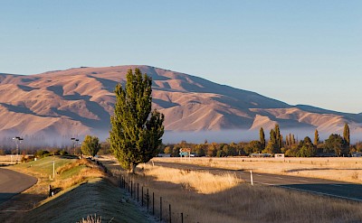 Twizel in the fall, New Zealand. Unsplash@Mark de Jong
