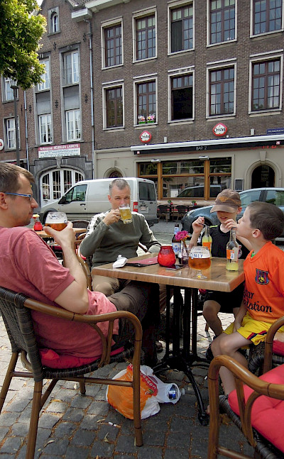 Belgium's love their beer! Here in Antwerp. Flickr:Stephen Whiffin