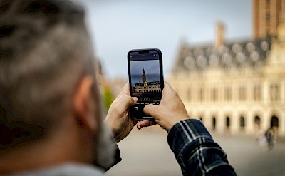 Taking photos of the architecture in Leuven, Belgium. Ben Black@Unsplash