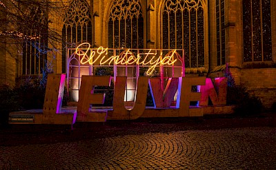 Winter lights, Grote Markt, Leuven, Belgium. Thomas Bormans@Unsplash