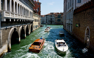 Venice's Rio dei Tolentini in Veneto, Italy. Flickr:Franco Vannini