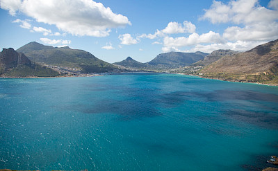 Numerous lagoons and lakes along the Garden Route