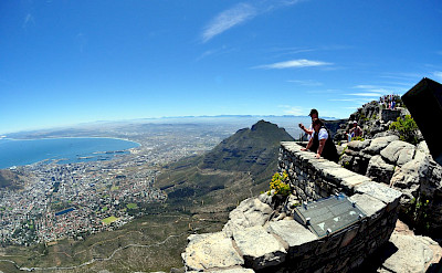 View from Table Mountain overlooking Cape Town, South Africa. Flickr:Paul Scott