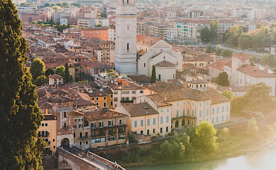 Verona on the Adige River in Veneto, Italy. Photo via TO