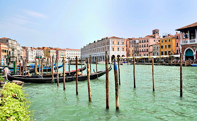Grand Canal in Venice, Veneto, Italy.