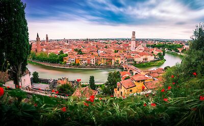 Views over Verona. unsplash:Isaac Maffeis