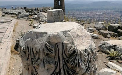Ancient stone in Mycenae, Greece. Unsplash@qd_1905