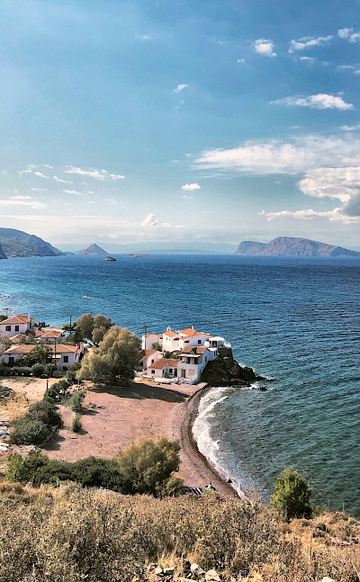 Beach on Hydra, Greece. Unsplash@Despina Galani