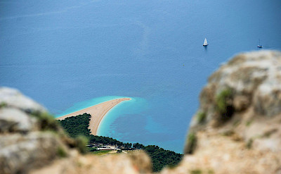 Overlooking the Adriatic Sea from Brac Island, Croatia. Photo via TO