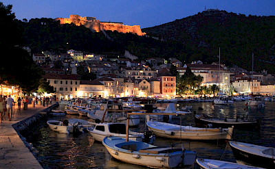 Nighttime on the Dalmatian Coast always offers great views. Flickr:Antonio Castagna
