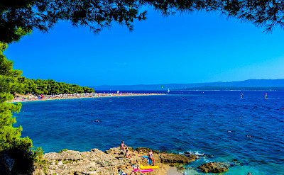 Bike rest to swim off Brac Island, Croatia. Flickr:Nick Savchenko