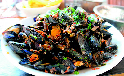 Mussels are a favorite treat in the Netherlands.