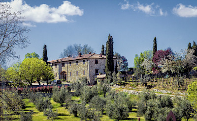 Chateaux in Chianti country of Italy. Flickr:Ray in Manila