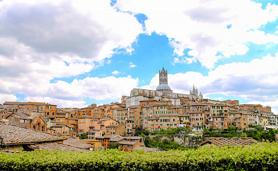 Biking through Siena, Tuscany, Italy. Flickr:Paul Maraj