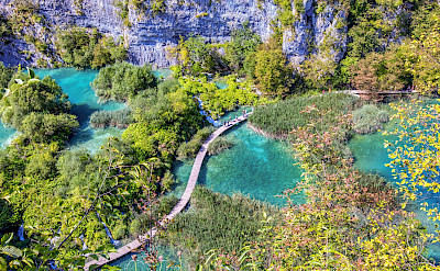 Path in Plitvice Lakes National Park, a UNESCO World Heritage Site. Flickr:Arnie Papp 