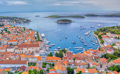 Overlooking Hvar Island, Croatia. Flickr:Arnie Papp