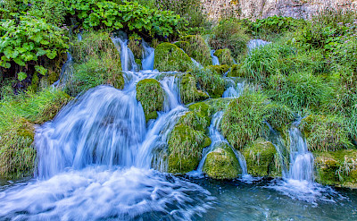 Waterfalls at Plitvice Lakes National Park, a UNESCO World Heritage Site. Flickr:Arnie Papp 