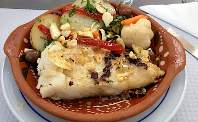 Classic Azorean Cod dish in Portugal. Flickr:Carlos Pacheco