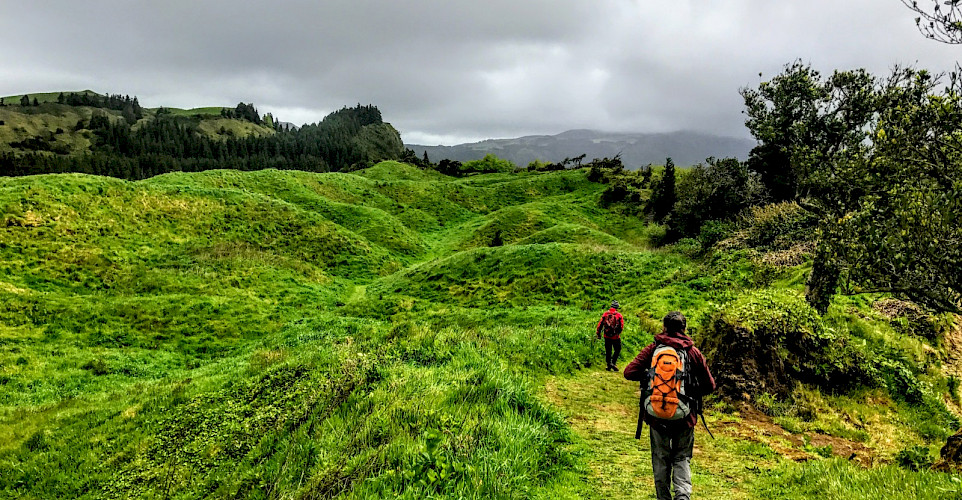 Hiking the Azores Archipelago in Portugal. ©TO