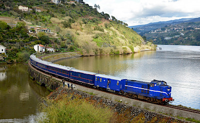 Train from Pinhao in Portugal. Flickr:Nelso Silva 