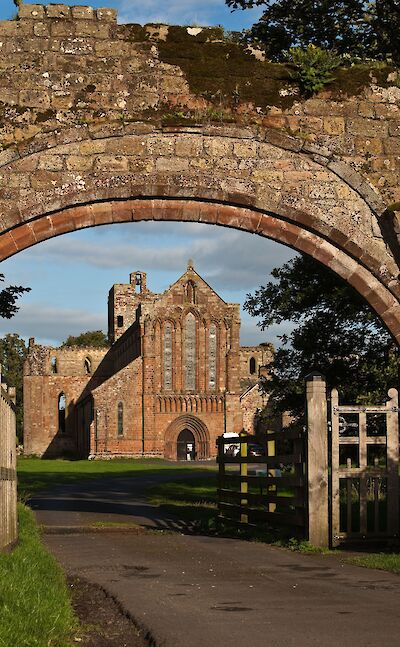 Lanercost Priory along Hadrian's Wall in Cumbria, England.