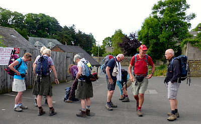 Ready to hike between Heddon-on-the-Wall & Chollerford along Hadrian's Wall in England. Flickr:Claire Fox