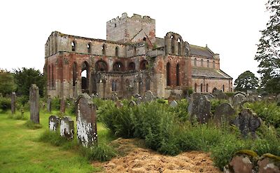 Lanercost Priory along Hadrian's Wall.