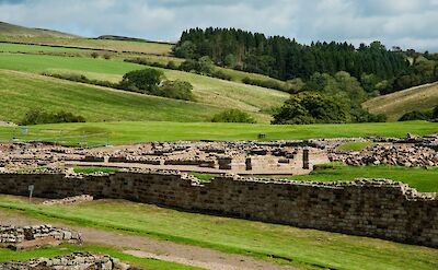 Vindolanda Roman Fort along Hadrian's Wall