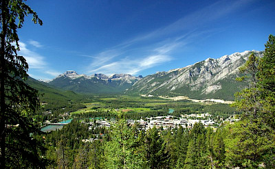 Scenic view of Banff, Alberta, Canada. CC:Jirieischmann