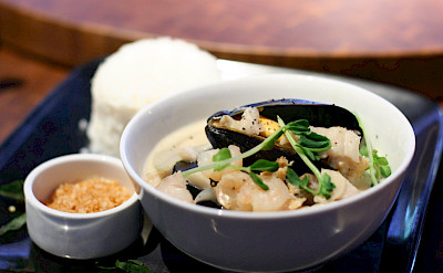 Seafood fricasse in Canada. Flickr:Geoff Peters