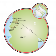 Costa Verde - Sardinia Map