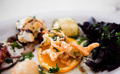 Great Italian Mediterranean cuisine to be found in Puglia! Flickr:Caspar Diederik