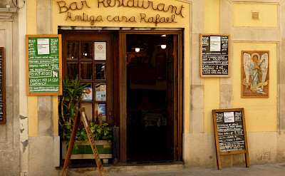 Restaurant in Sarria, Spain. Flickr:Oh Barcelona