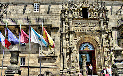 Cathedral of Santiago de Compostela, a UNESCO World Heritage Site, in Galicia, Spain. Flickr:Jose Luis Cernadas Iglesias