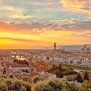 Best of Tuscany Bike Tour - Overlooking Florence, Tuscany, Italy. Flickr:Jiuguang Wang
