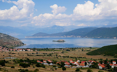 Walking to Lake Prespa in Macedonia. Flickr:Julien Maury 