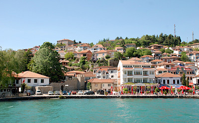 Ohrid, the lakeside resort on Lake Ohrid in Macedonia. Flickr:Xiquinho Silva