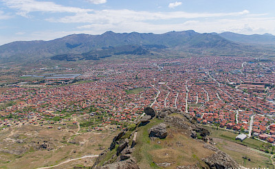 Overlooking Prilep, Macedonia. Flickr:Guillaume Speurt 