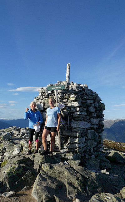At the top of Molden in Norway.